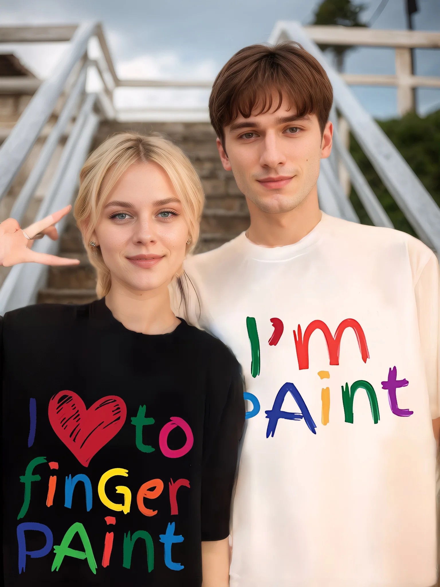 äο Ŀ Ƽ ִ  ߷Ÿ   I Love To Finger Paint I'm Paint  ĳ־ Ƽ ž